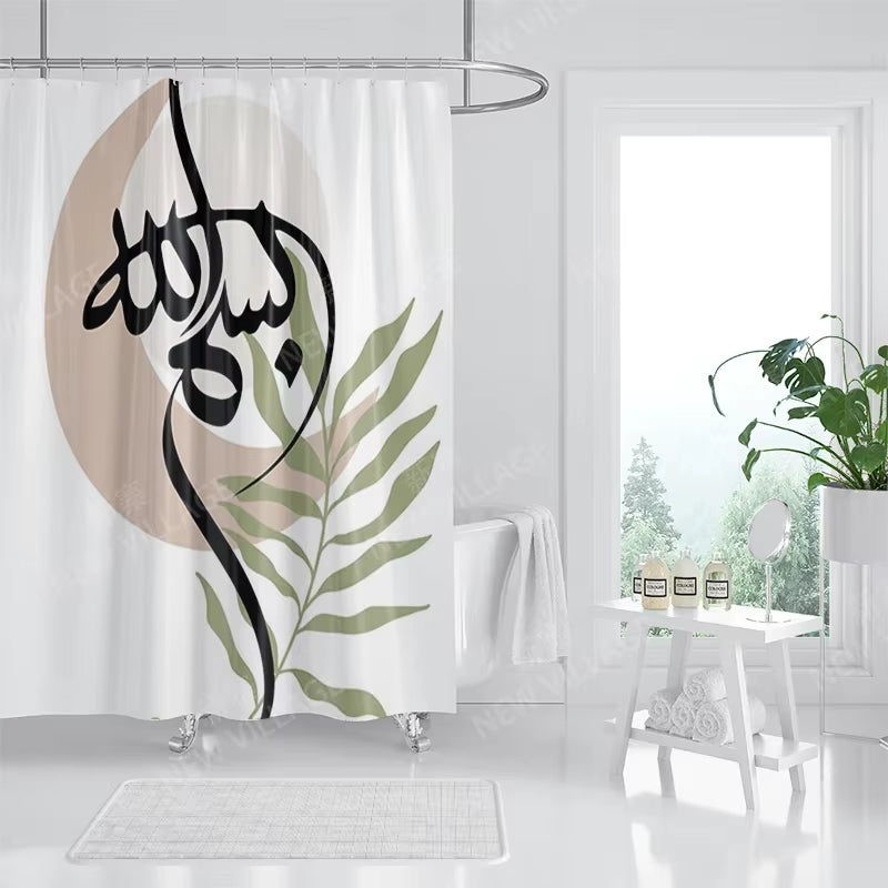 Waterproof Fabric Shower Curtains Bathroom Curtain Accessories 180X200 Bath Curtain for Shower 240*200 Nordic Boho Decoration