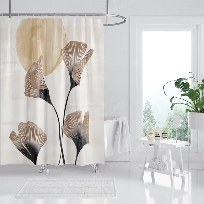 Waterproof Fabric Shower Curtains Bathroom Curtain Accessories 180X200 Bath Curtain for Shower 240*200 Nordic Boho Decoration